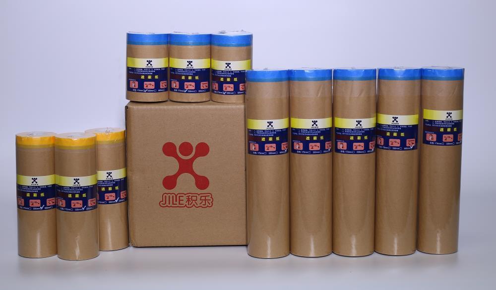 Лента Washi с крафт-бумагой для внутренней окраски