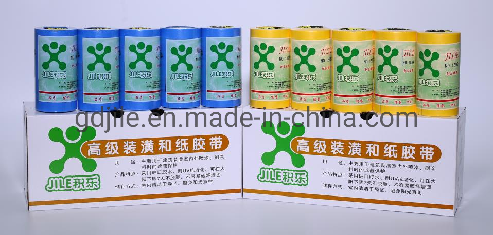 Fita de papel Washi de máscara de linha fina para pintura de parede com textura de pedra
